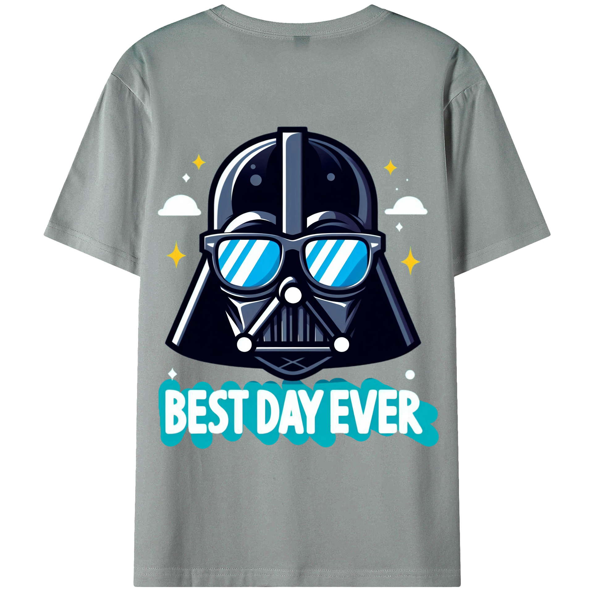 （画像用） スター・ウォーズ Star Wars 綿100％ メンズ半袖Tシャツ（バックプリント） 通気性